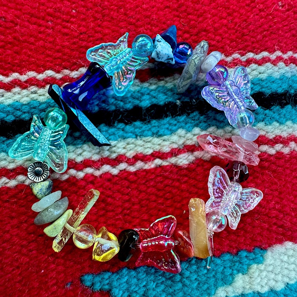 Bracelet Hand Made Genuine Crystals
